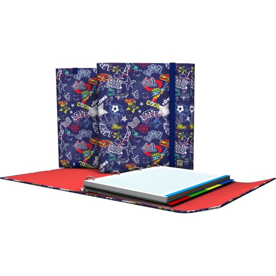 Carpeta De Anillas Con Recambio 4 Anillas de 25 mm. A4 Fsc Bits&Bobs  Star Grafoplás