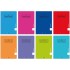 Libretas Grapa A5+ Pauta 3.5mm 48 Hojas 90 G Colores Surtidos Tapa Polipropileno Papyrus