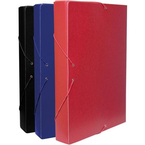 Caja Proyectos Cartón Lomo 5Cm Negro Xs Grafoplás