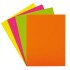 Paquete 500 Papel Colores Flúor A4 75 G Naranja Fluor Fixo