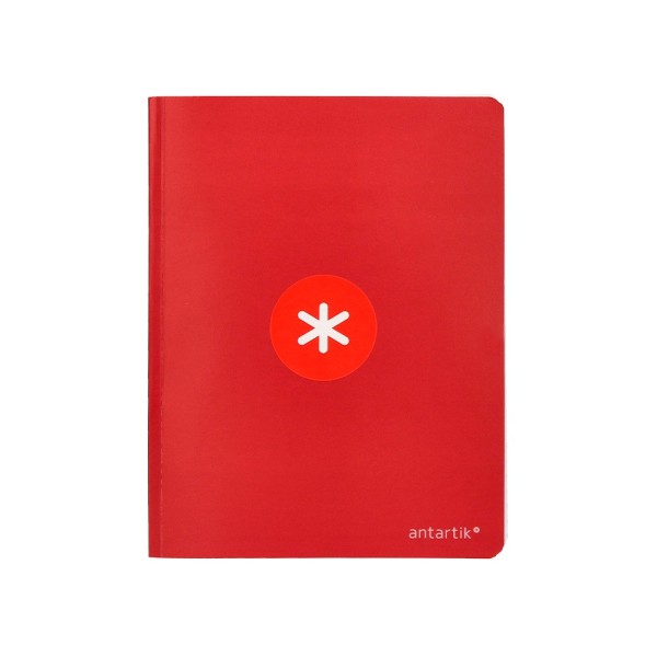 Libreta liderpapel antartik a5+ plus cosida 48 hojas 90g/m2 rayado horizontal con margen 6 colores surtidos