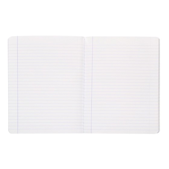 Libreta liderpapel antartik a5+ plus cosida 48 hojas 90g/m2 rayado horizontal con margen 6 colores surtidos