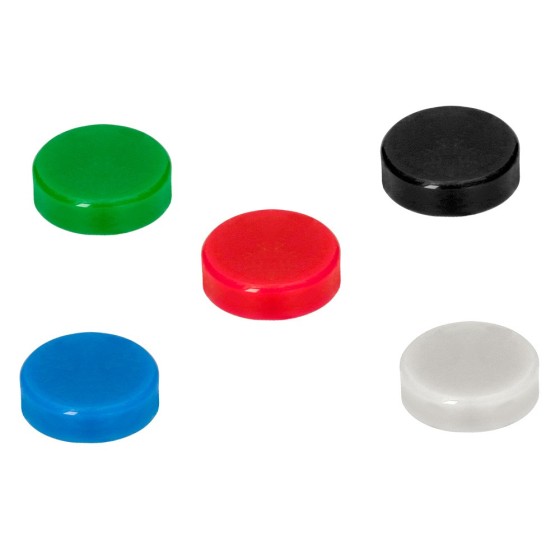 Imanes para sujecion liderpapel ecouse pp reciclado para pizarra magnetica 35 mm caja de 10