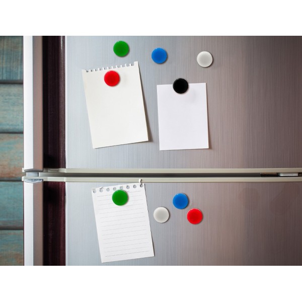 Imanes para sujecion liderpapel ecouse pp reciclado para pizarra magnetica 35 mm caja de 10