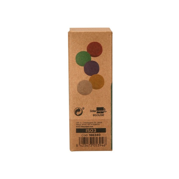 Imanes para sujecion liderpapel ecouse pp reciclado para pizarra magnetica 35 mm caja de 10