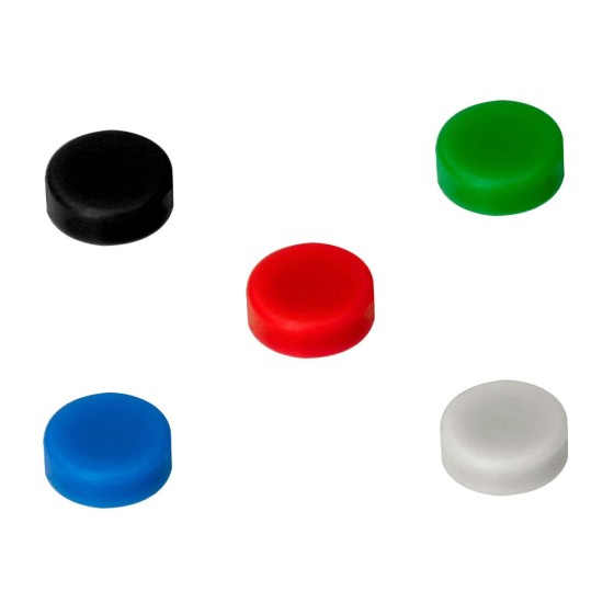 Imanes para sujecion liderpapel ecouse pp reciclado para pizarra magnetica 25 mm caja de 10