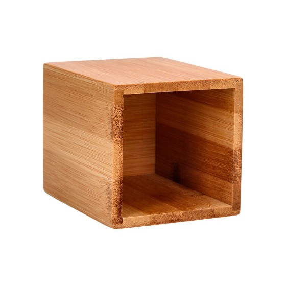 Cubilete portalapices liderpapel ecouse bambu 8x8x10 cm