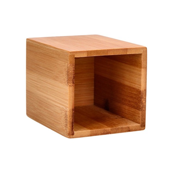 Cubilete portalapices liderpapel ecouse bambu 8x8x10 cm