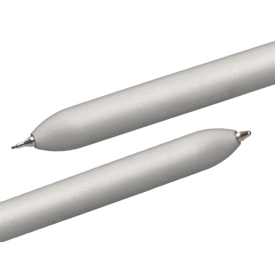 Boligrafo belius zurich 3 en 1 cuerpo plateado tinta negra y roja portaminas 0,5 mm en estuche