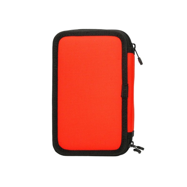 Plumier escolar antartik triple color rojo 36 piezas