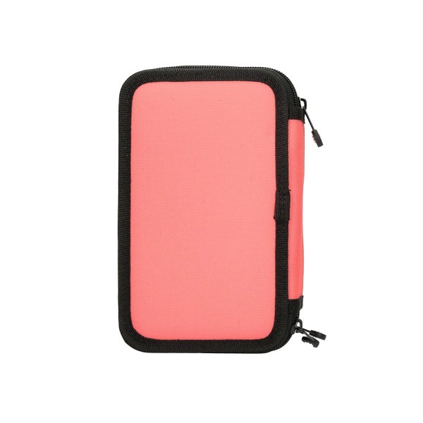 Plumier escolar antartik triple color coral 36 piezas