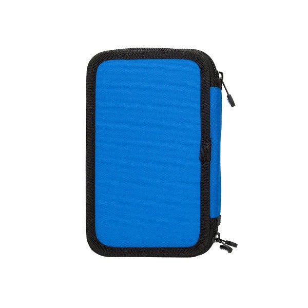 Plumier escolar antartik triple color azul 36 piezas