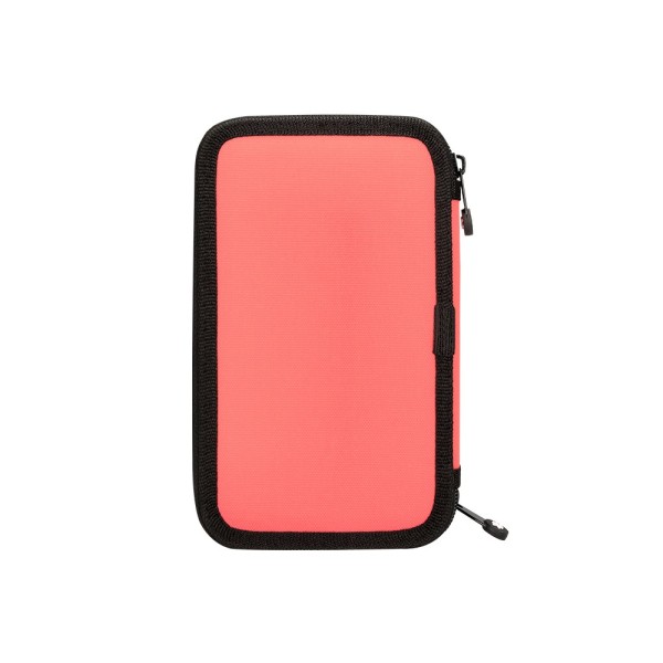 Plumier escolar antartik doble color coral 28 piezas