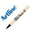 Rotulador artline supreme brush epfs pintura base de agua punta tipo pincel trazo fino marron oscuro