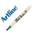 Rotulador artline supreme brush epfs pintura base de agua punta tipo pincel trazo fino verde