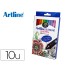 Rotulador artline supreme epfs200 fine liner punta de fibra 0,4 mm bolsa 10 unidades colores surtidos