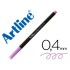 Rotulador artline supreme epfs200 fine liner punta de fibra purpura claro 0,4 mm