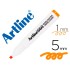 Rotulador artline fluorescente ek-660 naranja pastel punta biselada