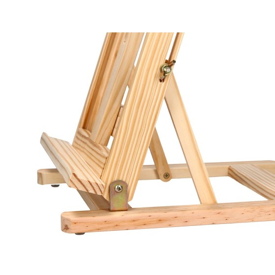 Caballete pintor liderpapel sobremesa madera fsc 80x27,5x30 cm