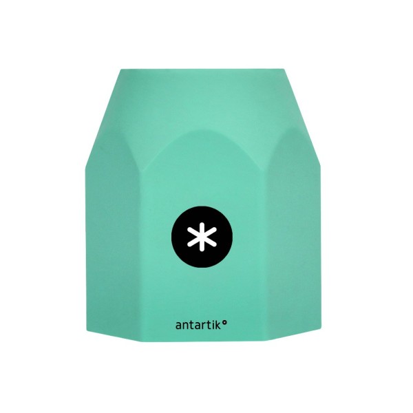 Cubilete portalapices antartik silicona hexagonal colores surtidos pastel celeste coral lavanda y menta