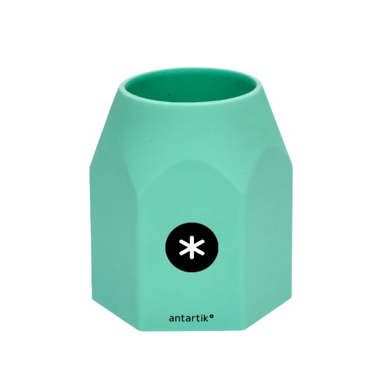 Cubilete portalapices antartik silicona hexagonal colores surtidos pastel celeste coral lavanda y menta