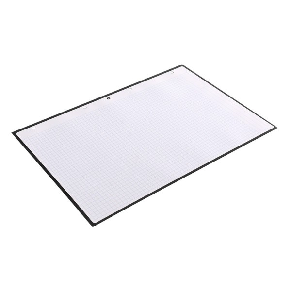 Recambio liderpapel a4 antartik 80 hojas 90g/m2 cuadro 5 mm 4 taladros 1 banda marco color negro
