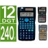 Calculadora liderpapel cientif ica xf35 240 funciones con tapa solar y pilas expositor de 10 unidades colores surtidos