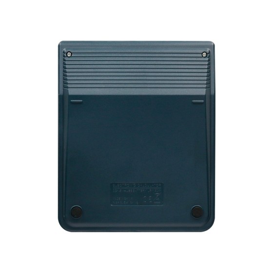 Calculadora liderpapel sobremesa xf17 8 digitos solar y pilas color azul 127x105x24 mm