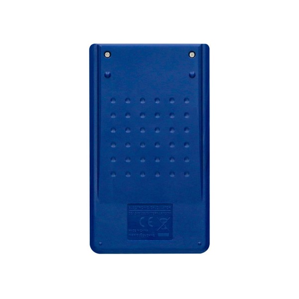 Calculadora liderpapel bolsillo xf09 8 digitos solar y pilas color azul 115x65x8 mm