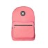 Cartera antartik mochila con asa y bolsillo frontal concremallera color coral 320x140x430 mm