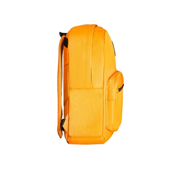 Cartera antartik mochila con asa y bolsillo frontal concremallera color mostaza 320x140x430 mm