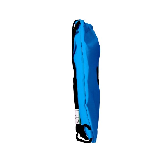 Saco plano antartik bolsillo interior con cremallera color azul 350x400 mm