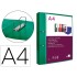 Carpeta liderpapel canguro 2 anillas 40 mm mixtas polipropileno din a4 verde translicudo