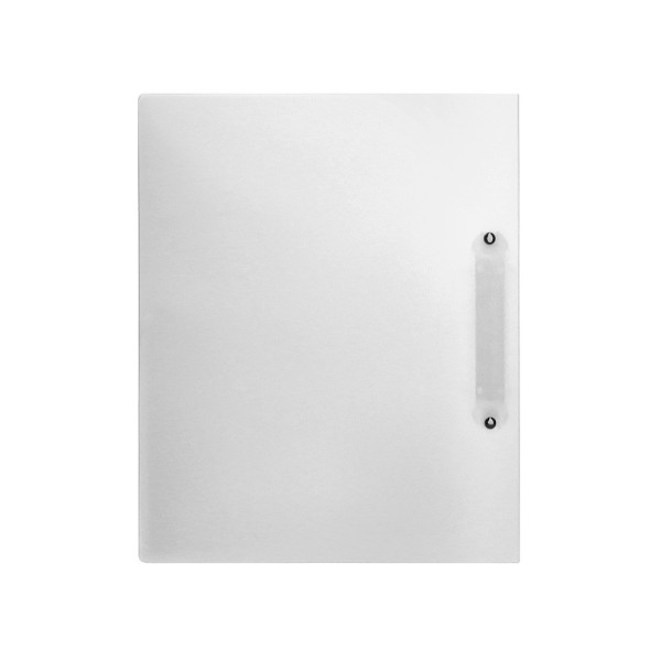 Carpeta liderpapel canguro 2 anillas 40 mm mixtas polipropileno din a4 transparente