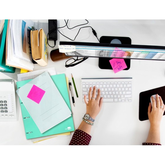 Carpeta liderpapel 4 anillas mixtas 40 mm polipropileno din a4 verde manzana opaco