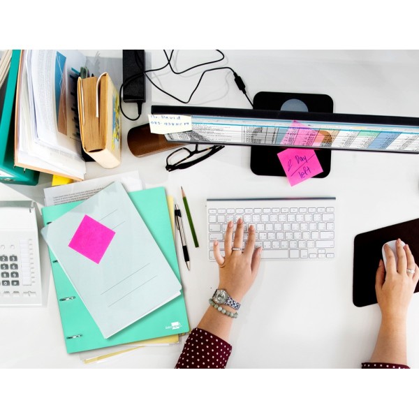 Carpeta liderpapel 4 anillas mixtas 40 mm polipropileno din a4 verde manzana opaco