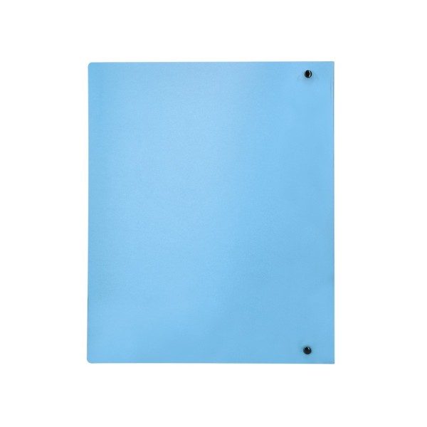Carpeta liderpapel 4 anillas mixtas 40 mm polipropileno din a4 celeste opaco