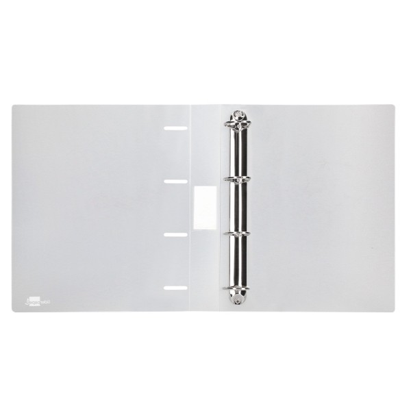 Carpeta liderpapel 4 anillas mixtas 40 mm polipropileno din a4 transparente