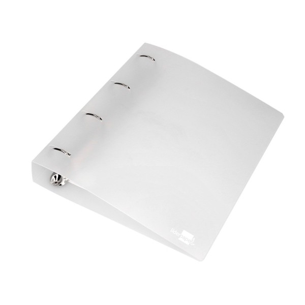 Carpeta liderpapel 4 anillas mixtas 40 mm polipropileno din a4 transparente