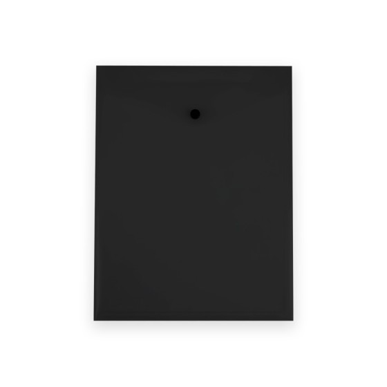 Carpeta liderpapel dossier broche polipropileno din a4 formato vertical con fuelle negro opaco