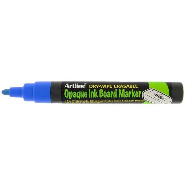 Rotulador artline pizarra epd-4 color azul opaque ink board punta redonda 2 mm