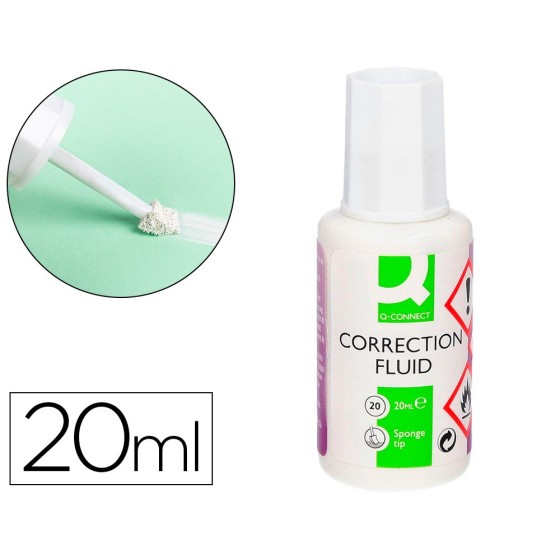 Corrector q-connect aplicador espuma frasco 20 ml