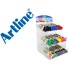 Rotulador artline supreme brush pintura base de agua punta tipo pincel trazo variable expositor de 108