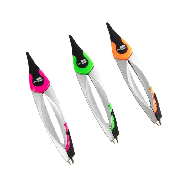 Compas liderpapel adaptador un iversal y minas colores surtidos