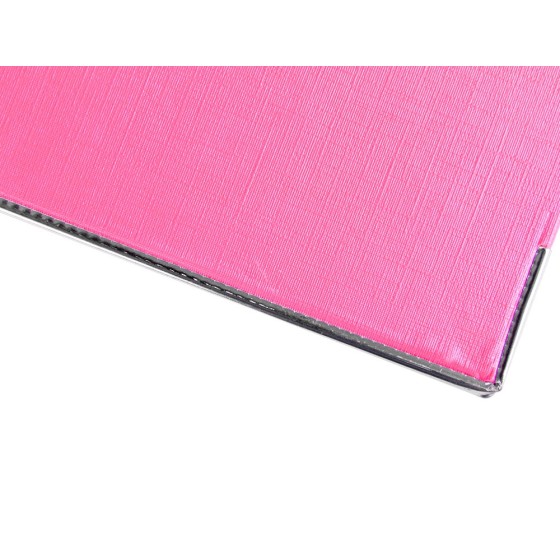 Archivador de palanca liderpapel folio documenta forrado pvc con rado lomo 52 mm rosa compresor metalico