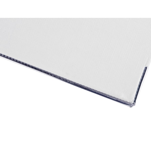 Archivador de palanca liderpapel folio documenta forrado pvc con rado lomo 52 mm blanco compresor metalico