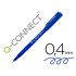Rotulador q-connect punta de fibra fine liner azul 0.4 mm