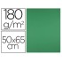 Cartulina liderpapel 50x65 cm 180g/m2 verde navidad paquete de 25