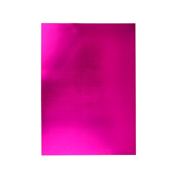 Goma eva liderpapel 50x70 cm espesor 2 mm metalizada rosa