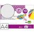 Goma eva liderpapel din a4 60g/m2 espesor 1,5mm blanco paquete de 10 hojas